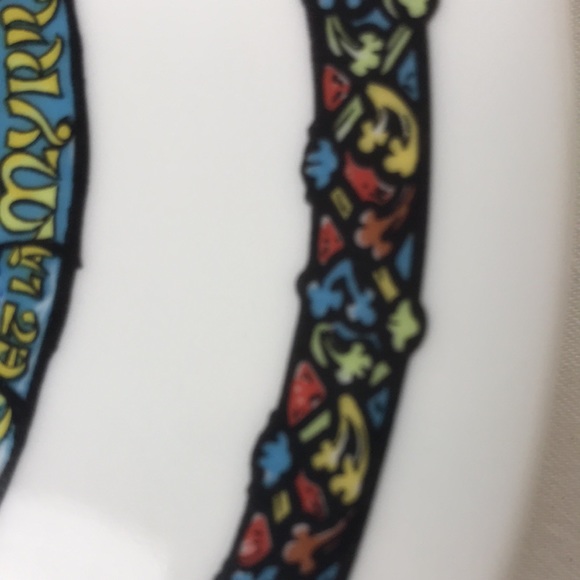 Vintage Henri D’arceau limoges porcelain 1977 Christmas plate 1st edition - Picture 8 of 15